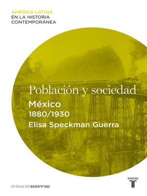 cover image of Población y sociedad. México (1880-1930)